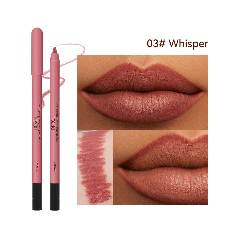 Matte Lipstick Lipliner High Shade Velvet Mist Lipstick Matte Lipstick Lipliner High Shade Velvet Mist Lipstick
